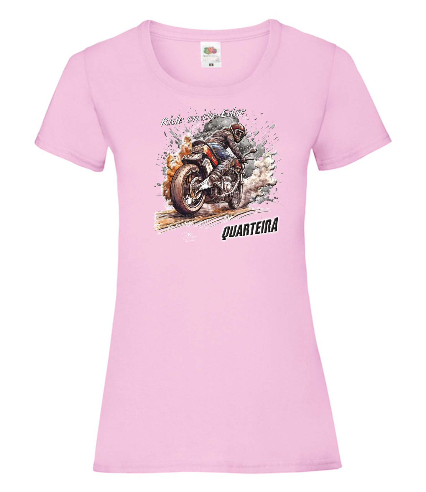 T-shirt Senhora Ride on the Edge Quarteira