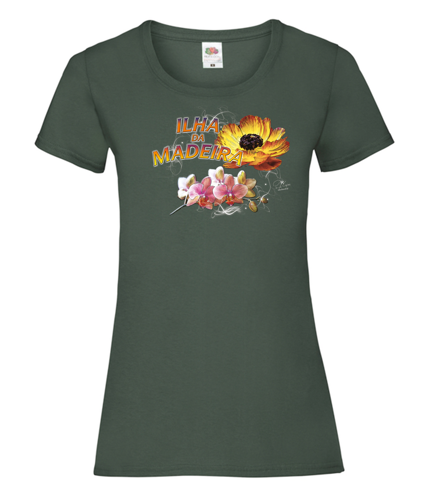 T-shirt Senhora Madeira Flowers