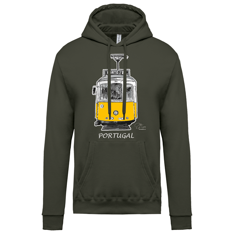Sweatshirt Kariban com Capuz Grandalhão Porto