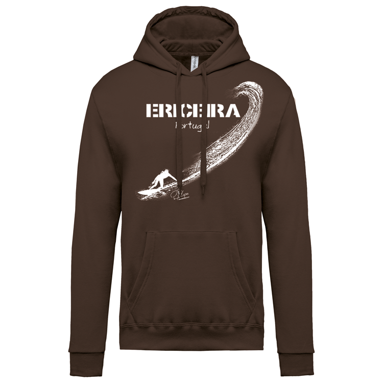 Sweatshirt Kariban com Capuz Surf Ericeira
