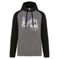 Sweatshirt Bicolor com capuz Universidade Coimbra