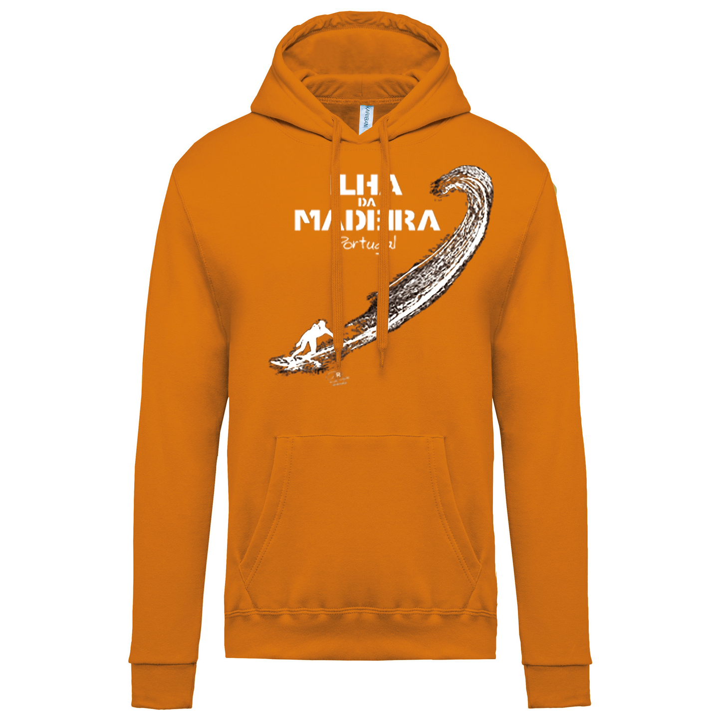 Sweatshirt Kariban com Capuz Surf Ilha da Madeira