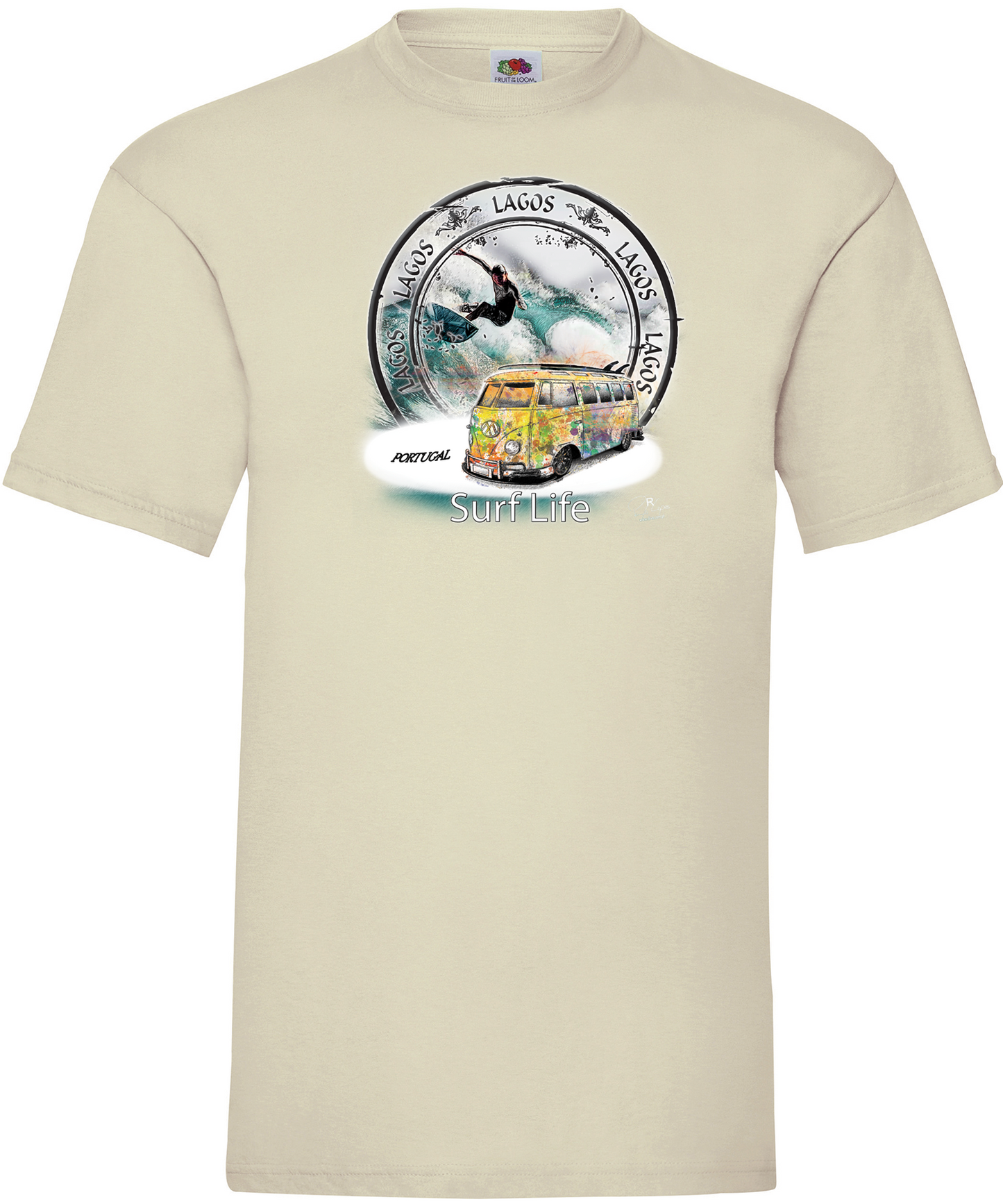 T-shirt Surf Life Lagos