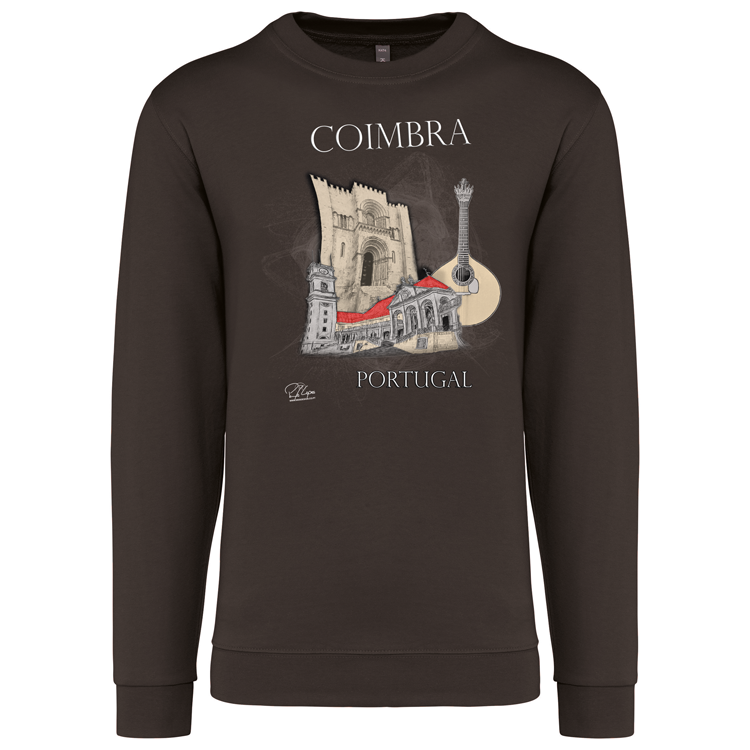 Sweatshirt Kariban sem Capuz Sé de Coimbra