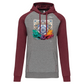 Sweatshirt Bicolor com capuz Azulejos 1