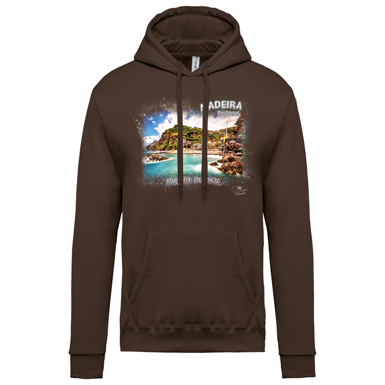 Sweatshirt Kariban com Capuz Ponta do Sol