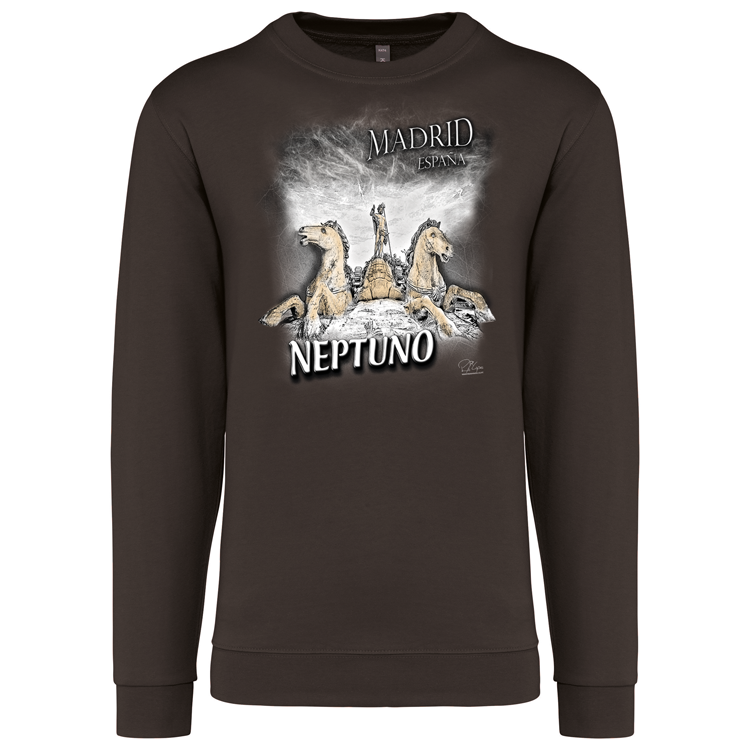 Sweatshirt Kariban sem Capuz Neptuno