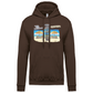 Sweatshirt Kariban com Capuz Pegadas Albufeira