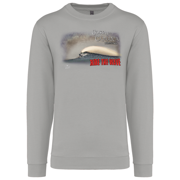 Sweatshirt Kariban sem Capuz Ride the Wave Costa da Caparica