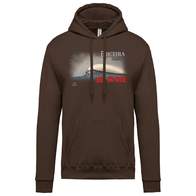 Sweatshirt Kariban com Capuz Ride the Wave Ericeira