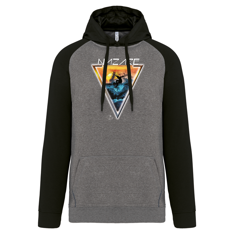 Sweatshirt com capuz Sunset Nazaré