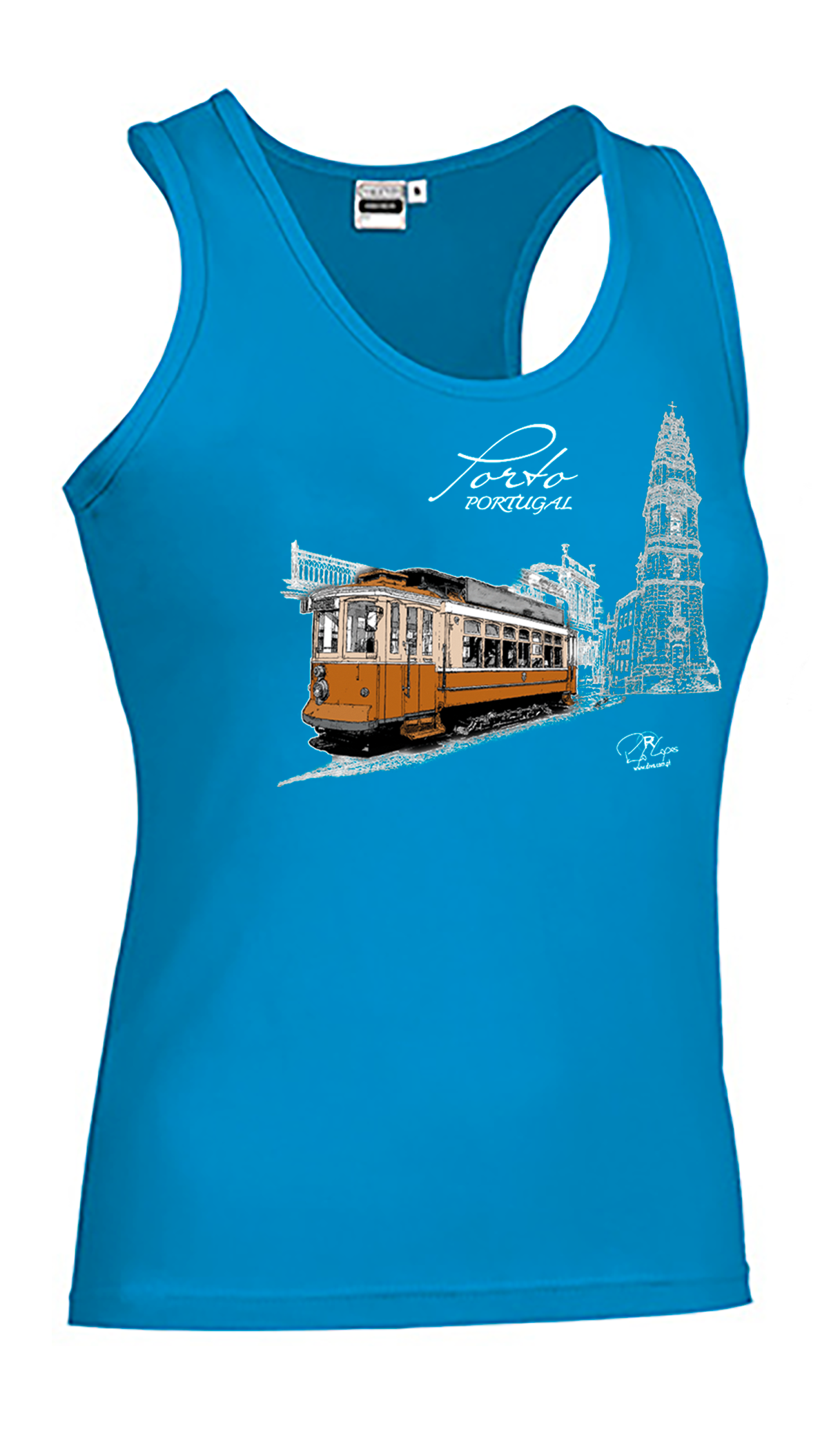 T-shirt Alças Senhora Carreira Clérigos