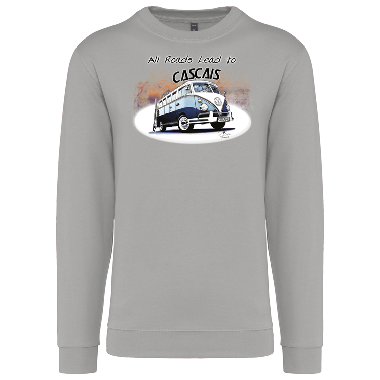 Sweatshirt Kariban sem Capuz All Roads Lead to Cascais