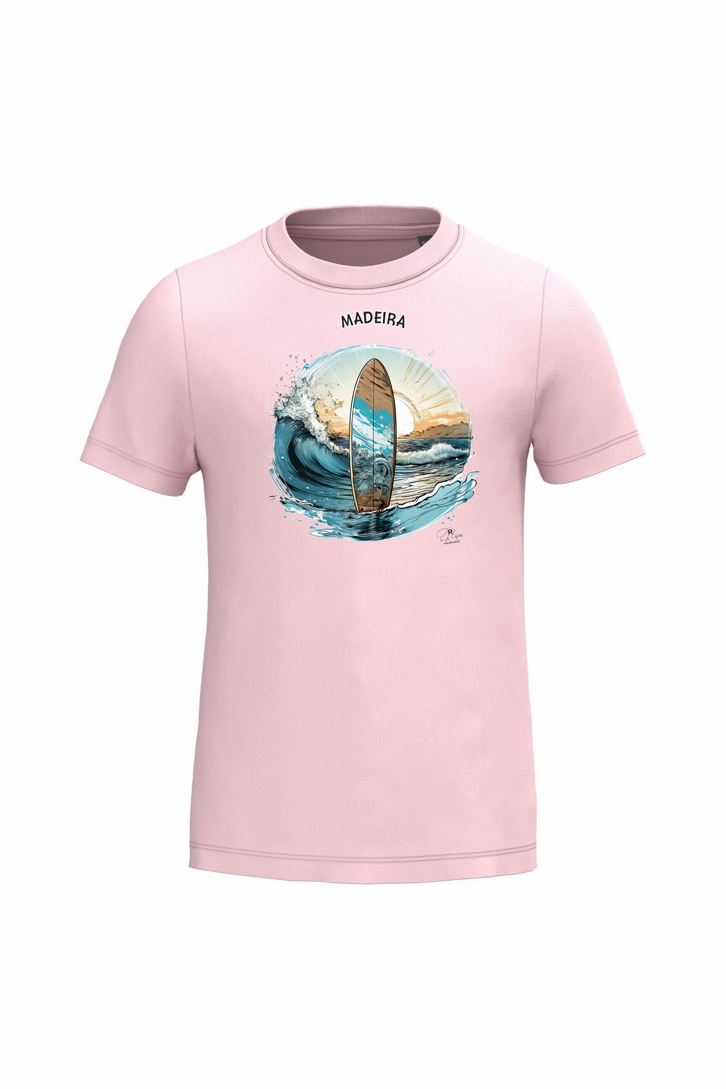 T-shirt de Criança Kariban Sol Madeira