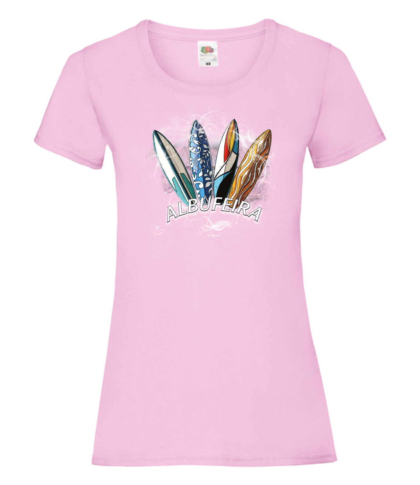 T-shirt Senhora Surfboards Albufeira