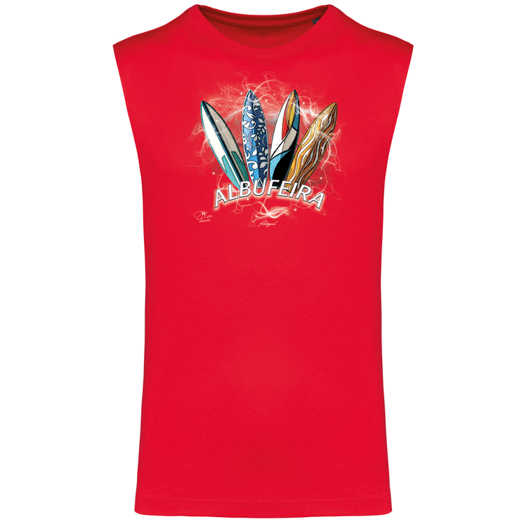 T-shirt Alças Surfboards Albufeira