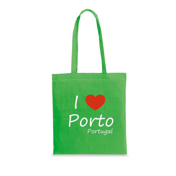 Saco Algodão 140g I Love Porto