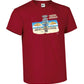 T-shirt Kids Pegadas Monte Gordo