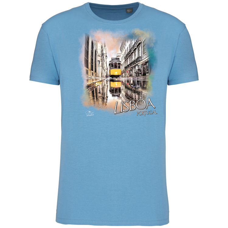 T-Shirt Algodão Biológico Espelho Lisboa