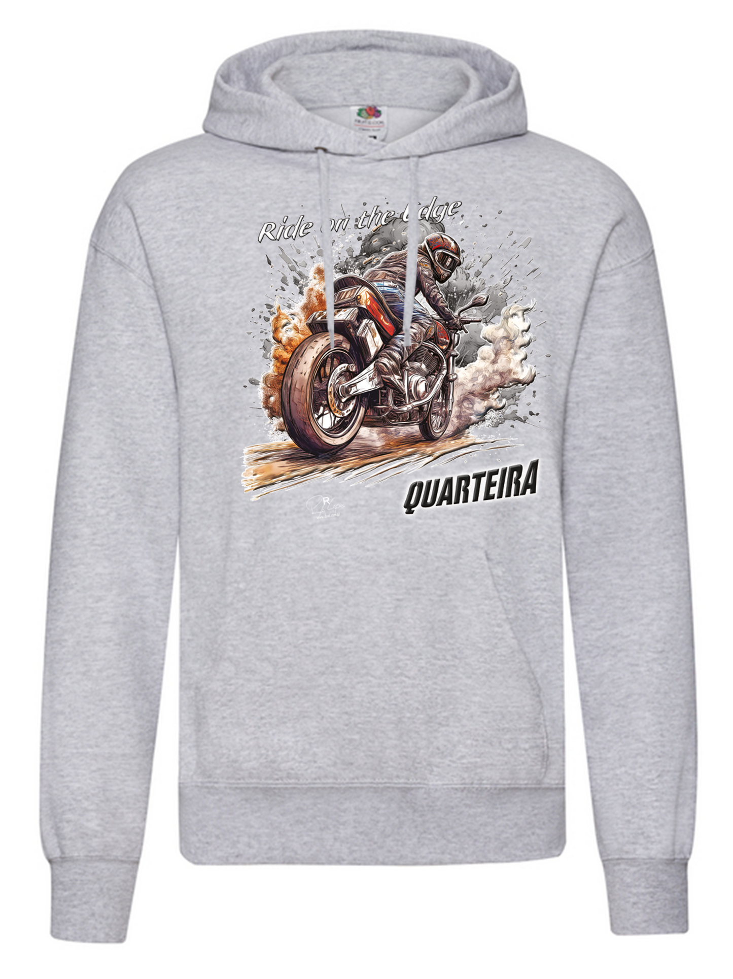 Sweatshirt Surfboards Ride on the Edge Quarteira