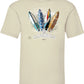 T-shirt Surfboards Costa da Caparica