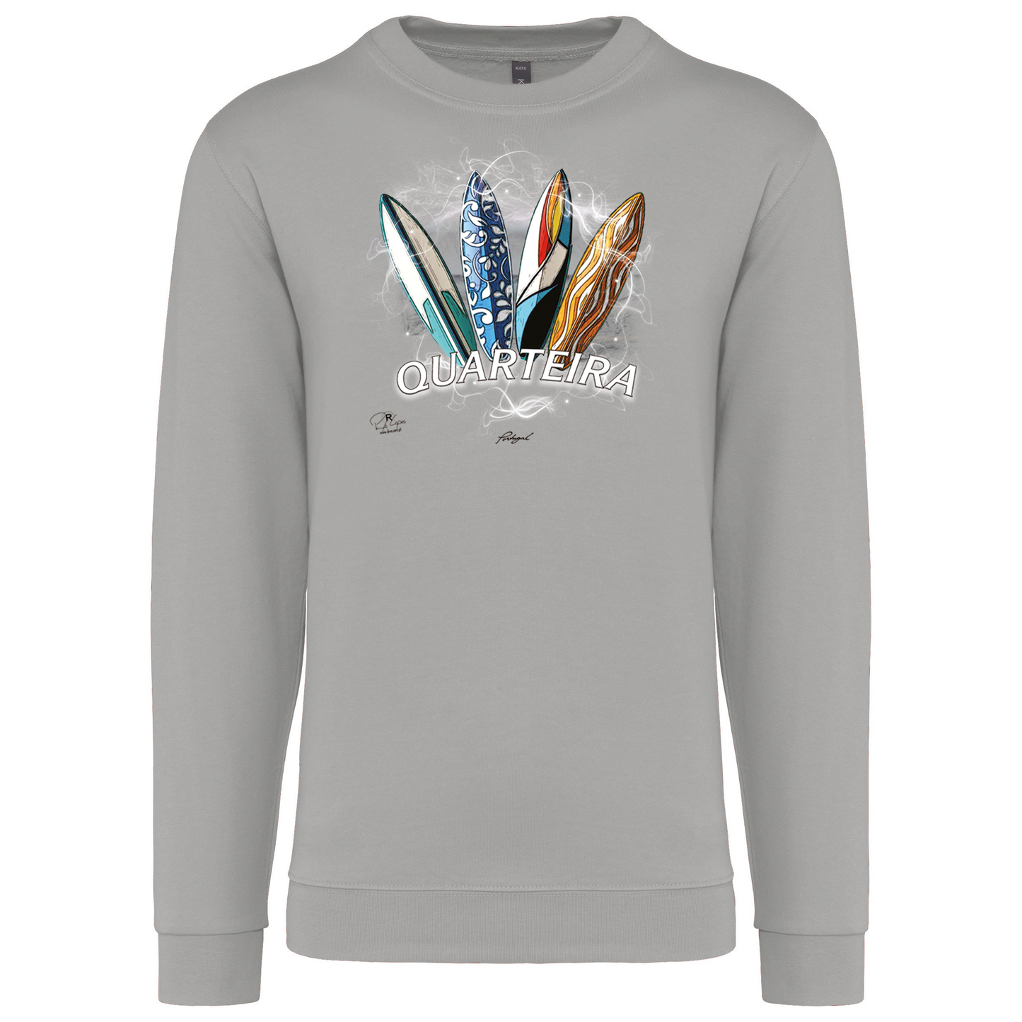Sweatshirt Kariban sem Capuz Surfboards Quarteira