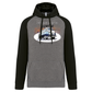 Sweatshirt Bicolor com capuz All Roads Lead to Peniche