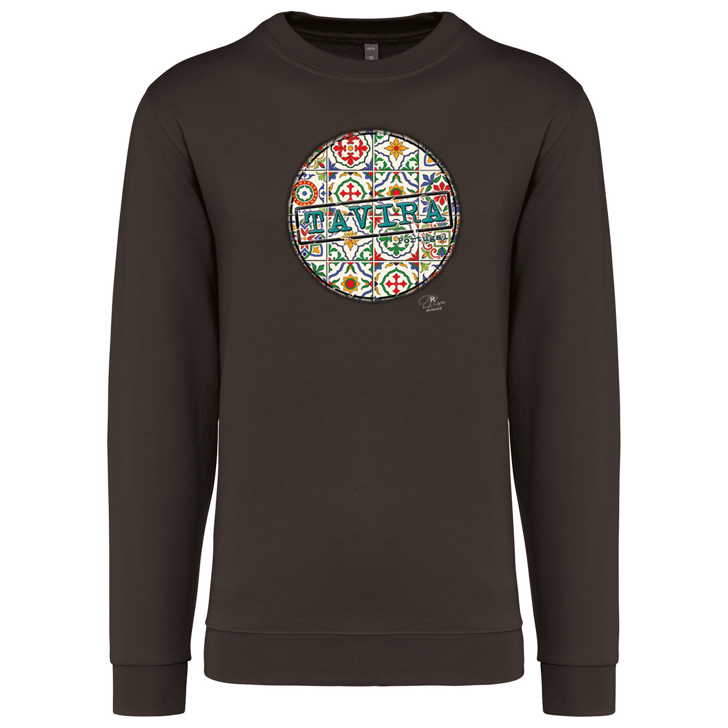 Sweatshirt Kariban sem Capuz Pin Tavira