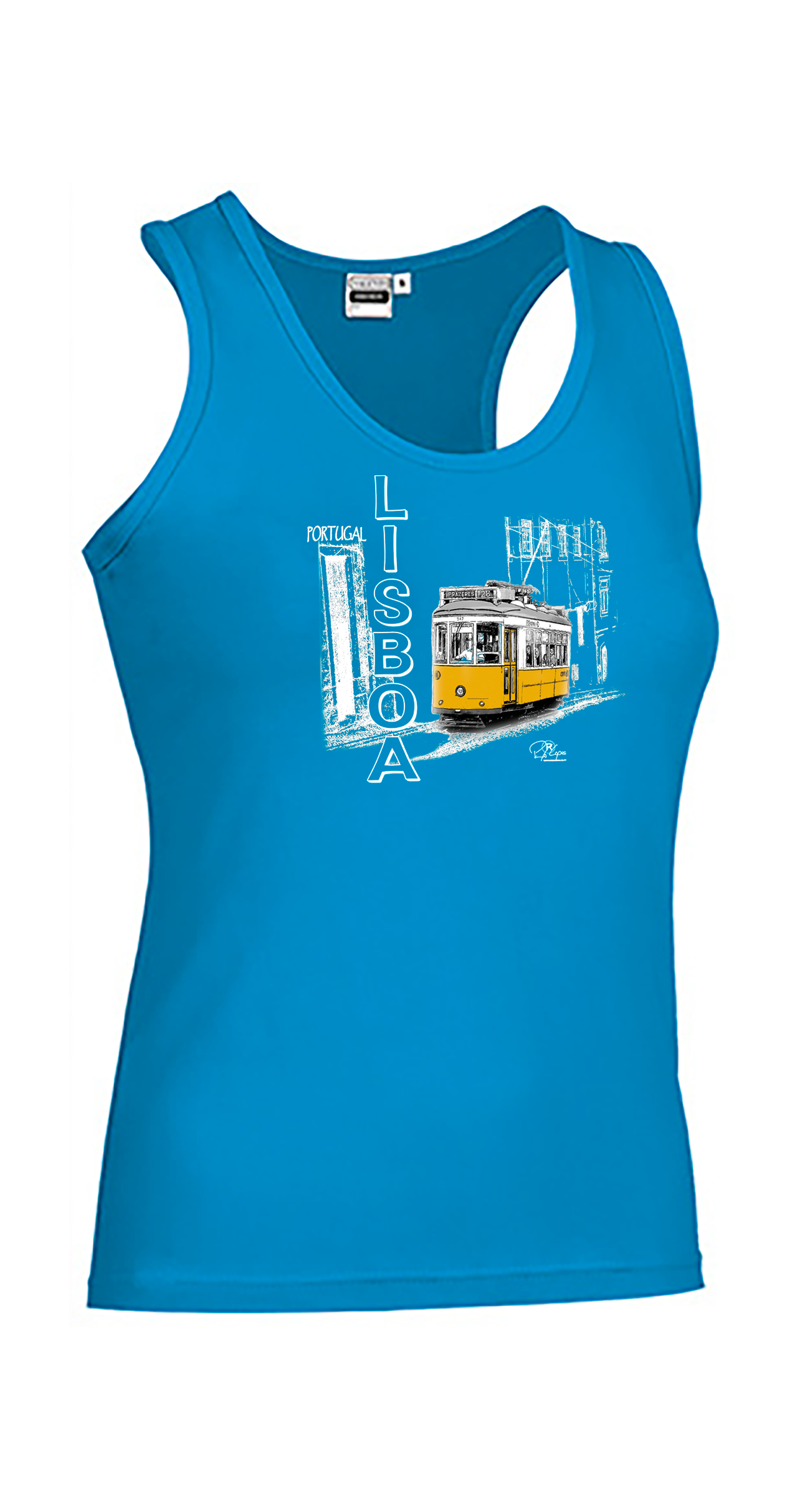 T-shirt Alças Senhora Eléctrico 4
