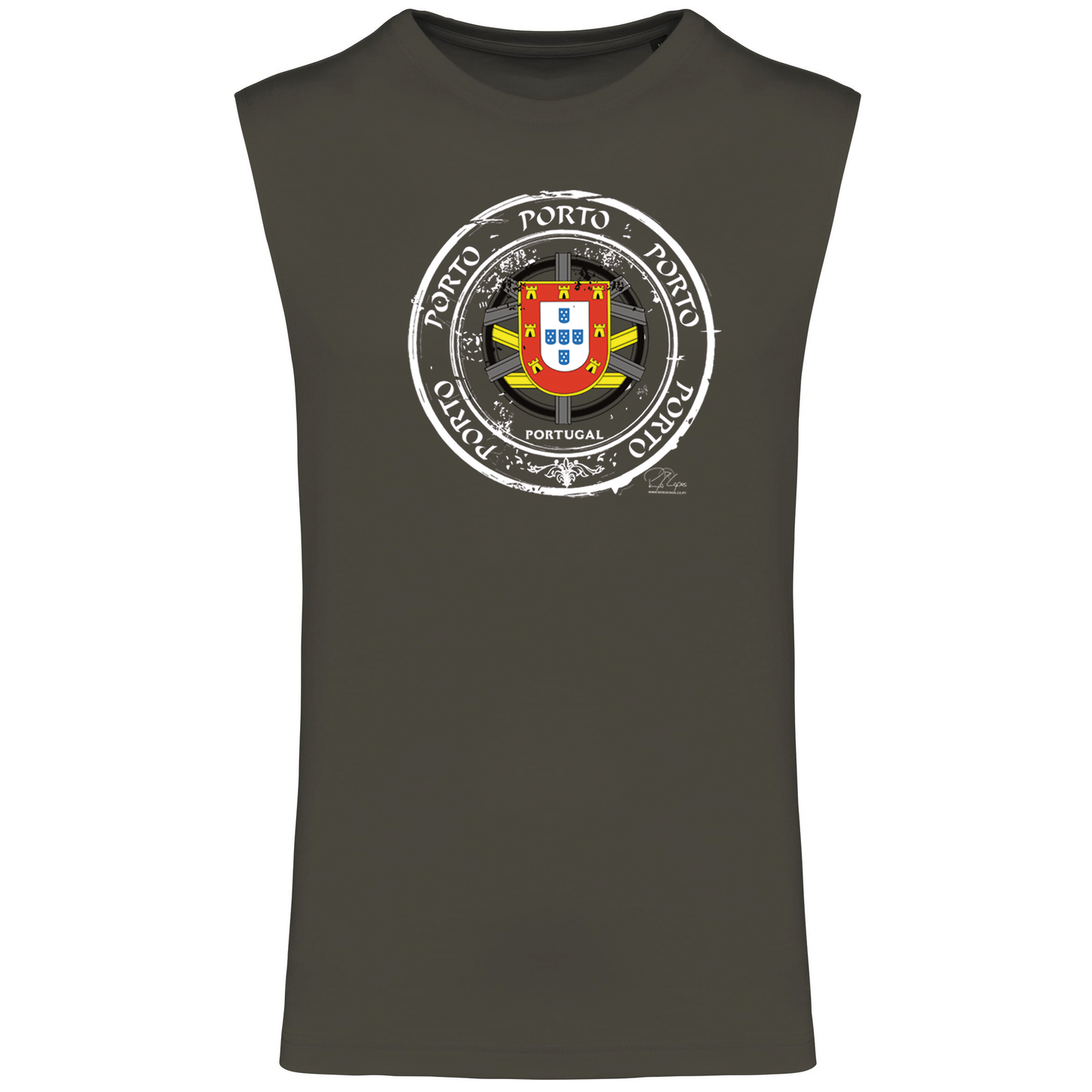 T-shirt Alças Selo Escudo Porto