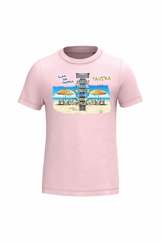 T-shirt de Criança Kariban Pégadas Tavira