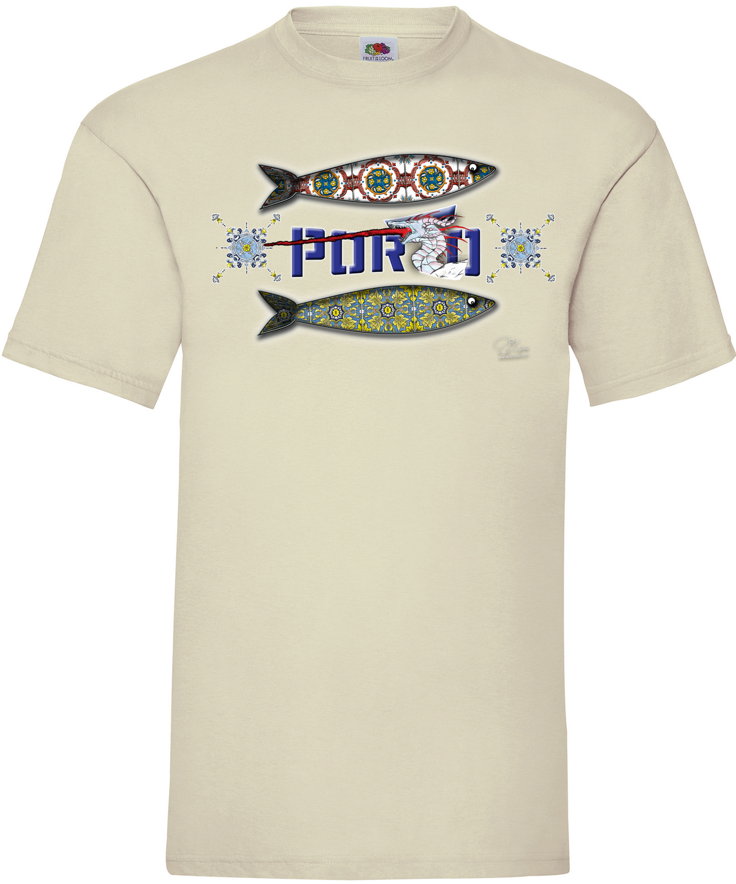 T-shirt 2 Sardinhas Porto