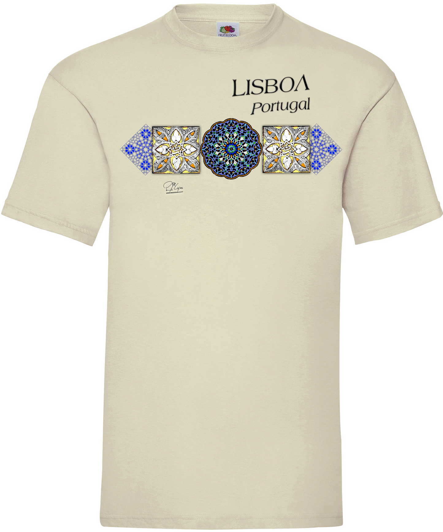 T-shirt Azulejo Árabe Lisboa