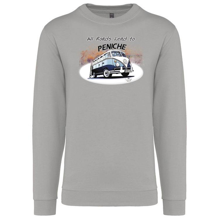 Sweatshirt Kariban sem Capuz All Roads Lead to Peniche