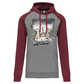 Sweatshirt Bicolor com capuz Neptuno