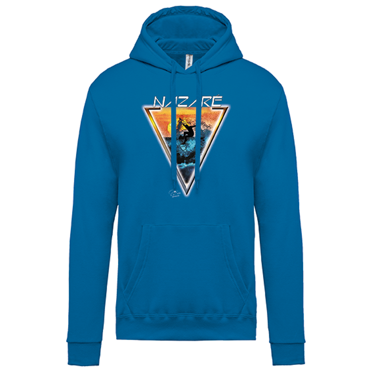 Sweatshirt Kariban com Capuz Sunset Nazaré