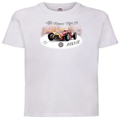 T-shirt Fruit of the Loom Kids Alfa Romeo Type 159