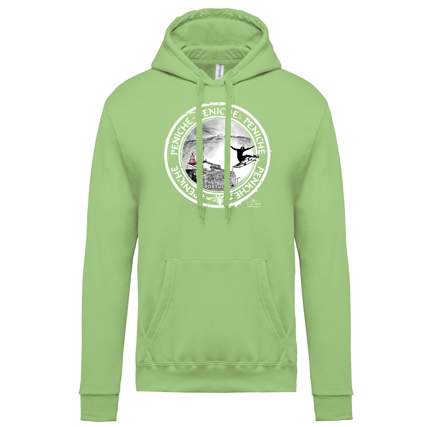 Sweatshirt Kariban com Capuz Selo Peniche