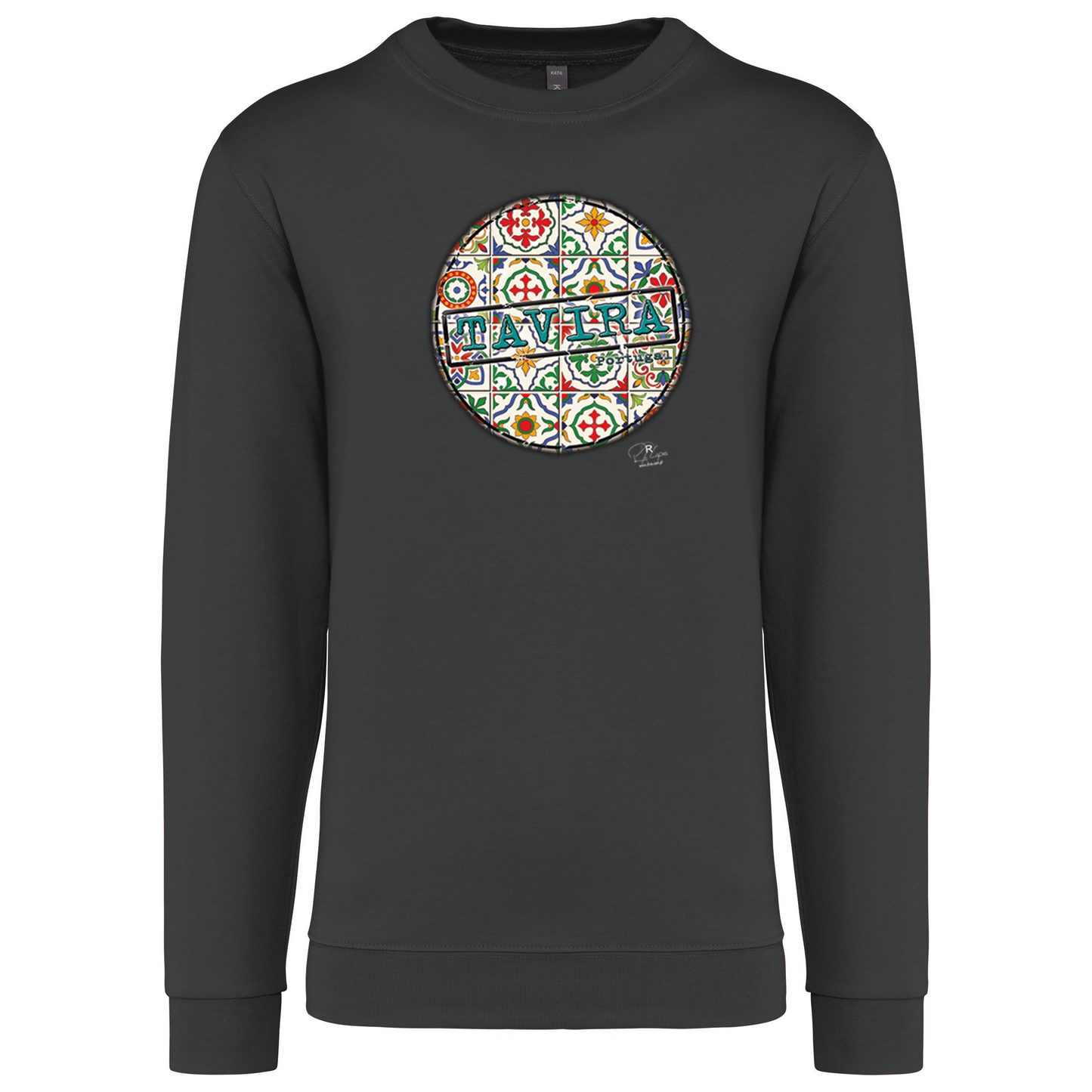 Sweatshirt Kariban sem Capuz Pin Tavira