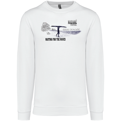 Sweatshirt Kariban sem Capuz Praia do Norte