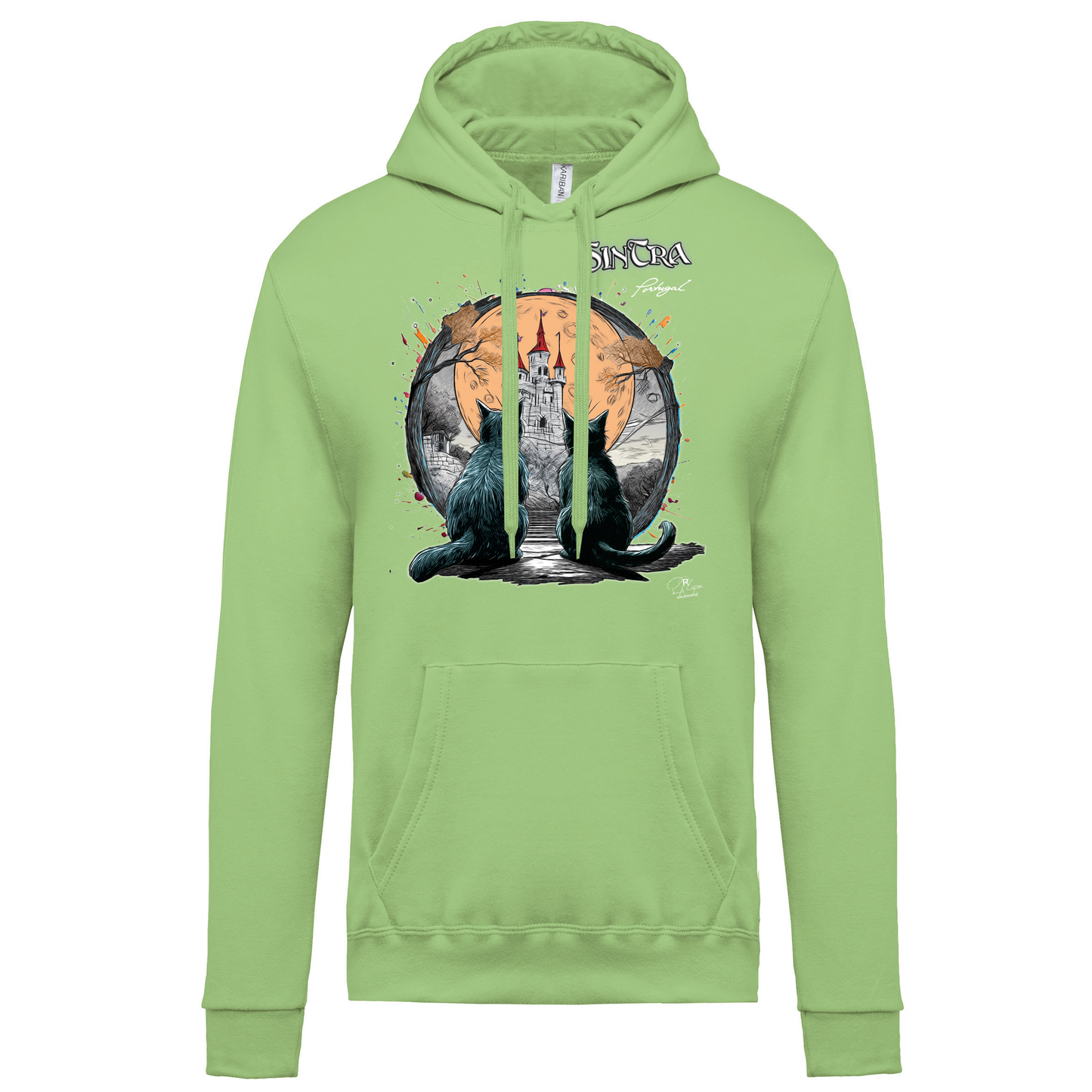 Sweatshirt Kariban com Capuz Luar Sintra