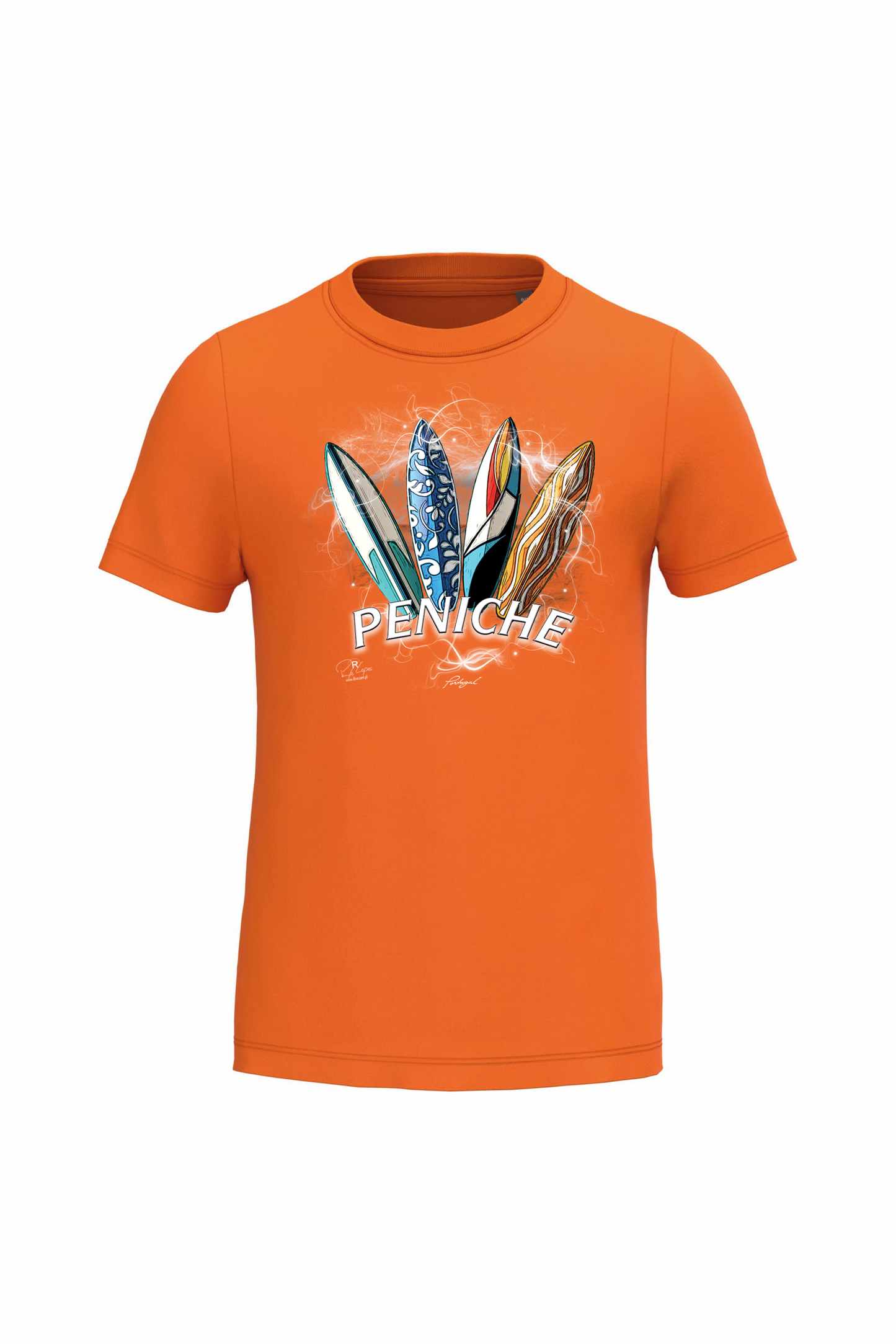 T-shirt de Criança Kariban Surfboards Peniche
