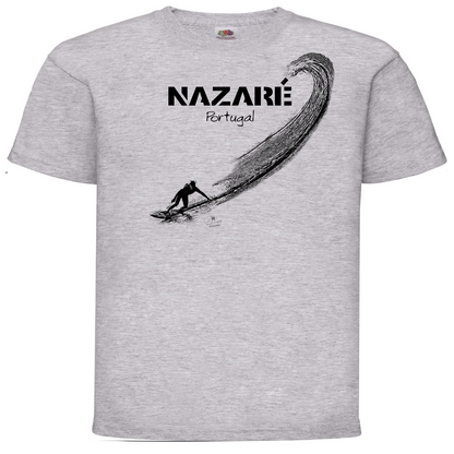 T-shirt Fruit of the Loom Kids Surf Nazaré