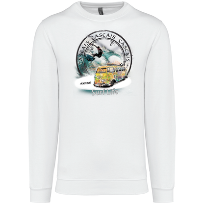 Sweatshirt Kariban sem Capuz Surf Life Cascais