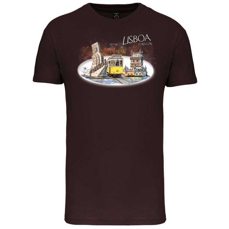 T-Shirt Algodão Biológico Monumentos Belém