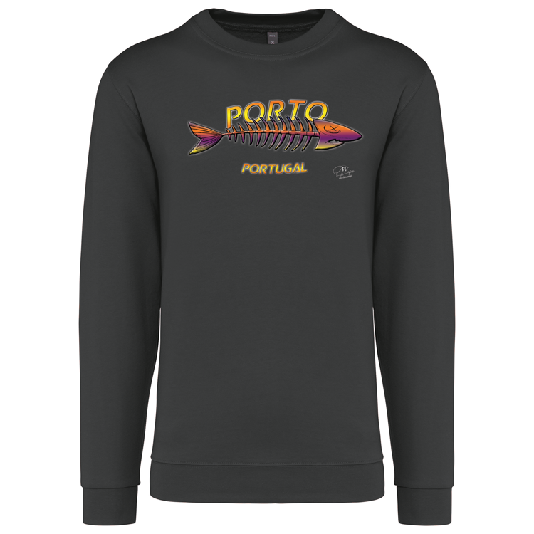 Sweatshirt Kariban sem Capuz Espinha Porto