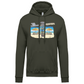 Sweatshirt Kariban com Capuz Pegadas Albufeira