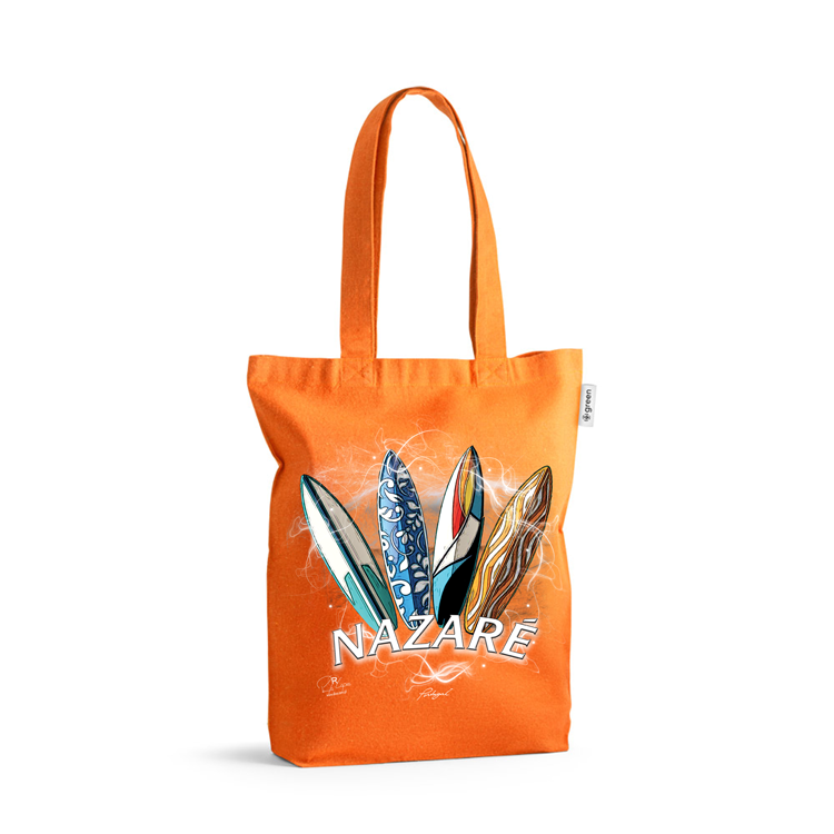 Sacos de Algodão Ecológico 220g Surfboards Nazaré