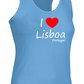 T-shirt Alças Senhora I Love Lisboa