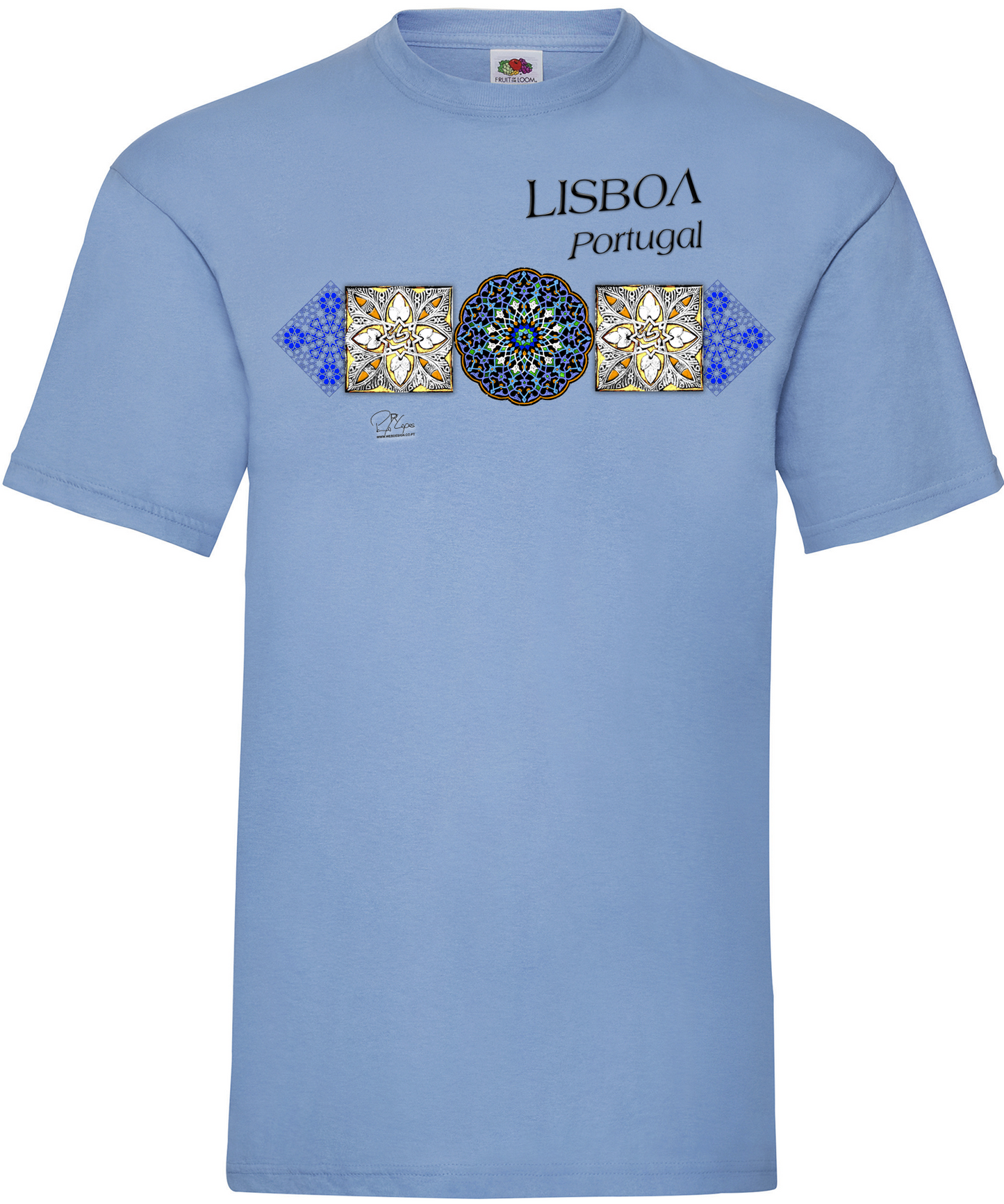 T-shirt Azulejo Árabe Lisboa